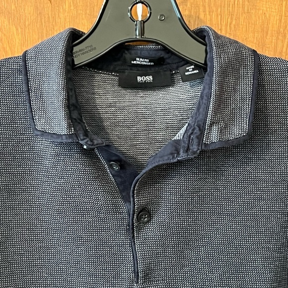 Hugo Boss Men’s Slim Fit Short Sleeve Polo Shirt Size Medium - Picture 7 of 10
